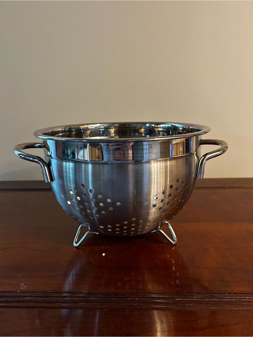Gourmet Standard 3.5 Quart/3.3 Liter Stainless Steel Colander